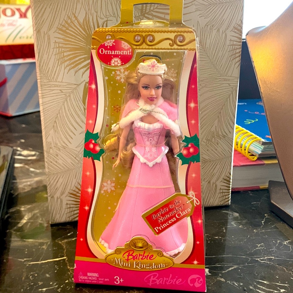 NIB 2007 never opened original Barbie Nutcracker ornament